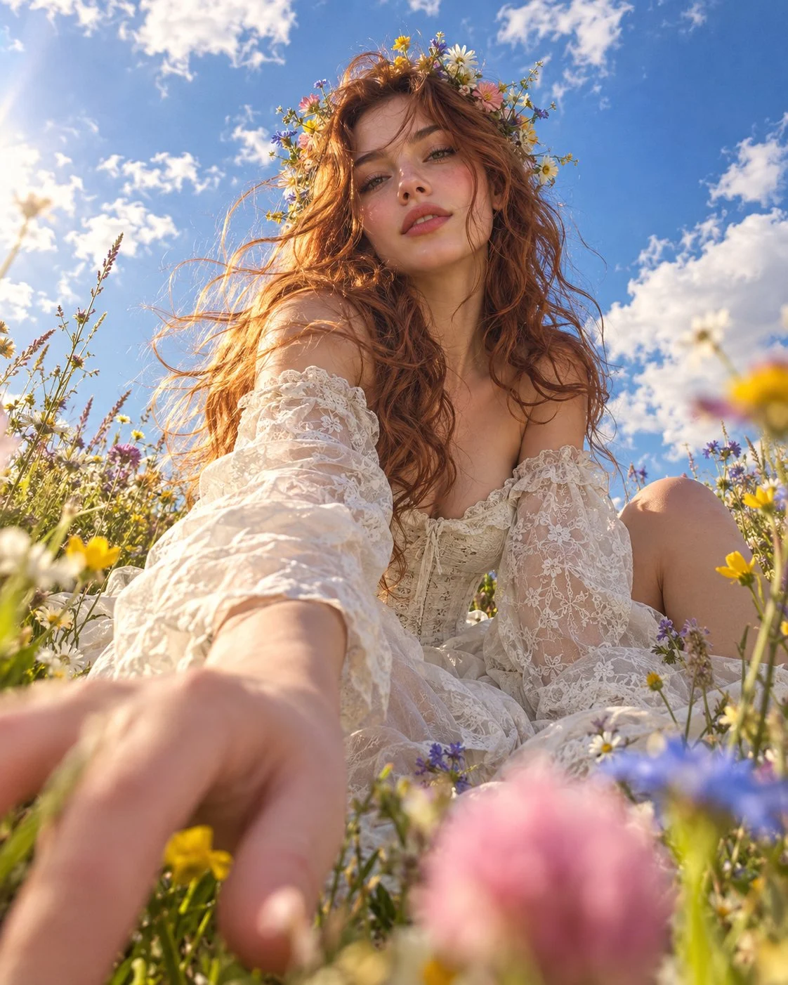Irgendwo zwischen Sonnenlicht, Wildblumen und ein wenig Fantasie… 🌸☀️