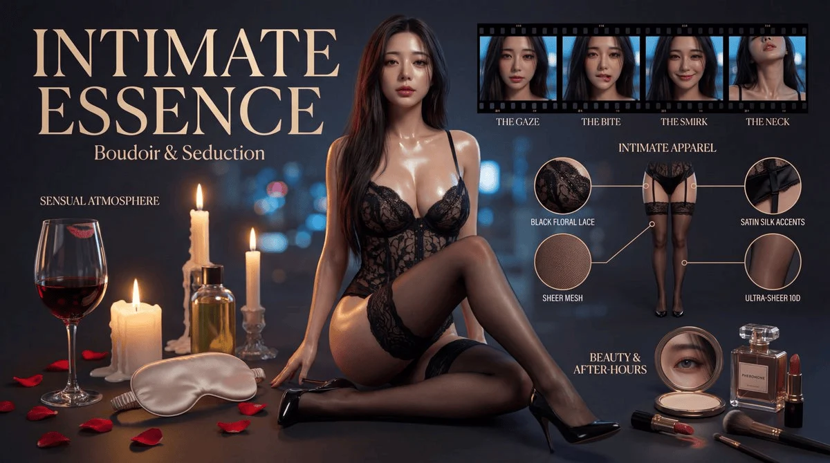 INTIMATE ESSENCE Editoriale di intimo