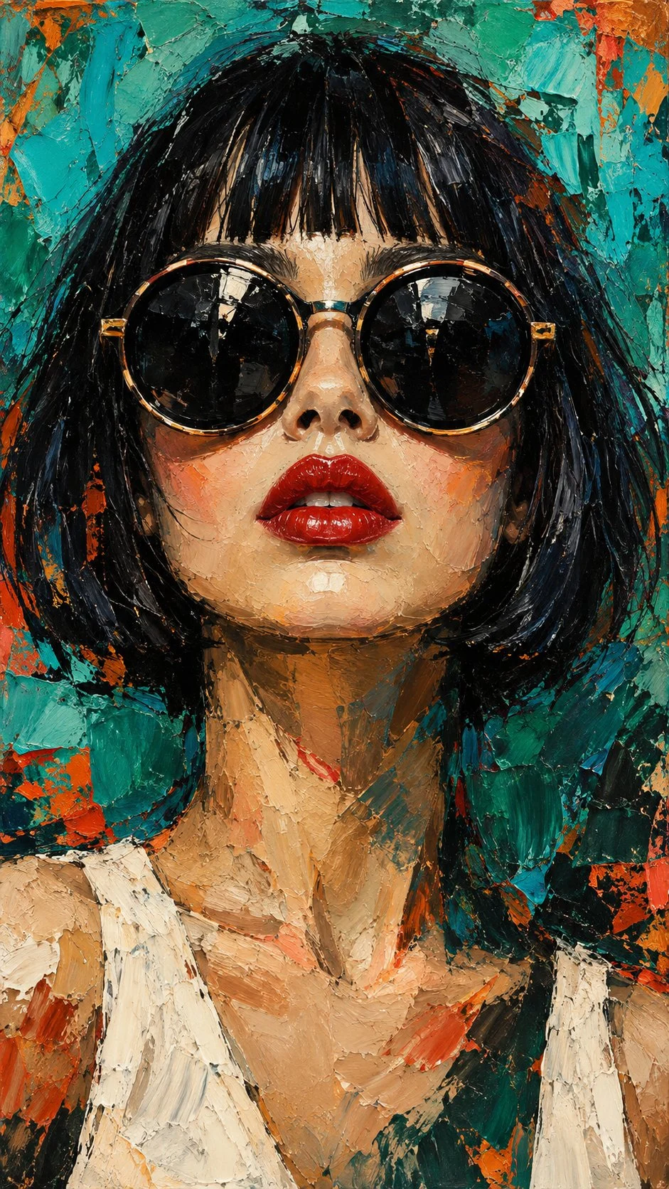 Arte, carattere e un po' di mistero. 🖤🎨