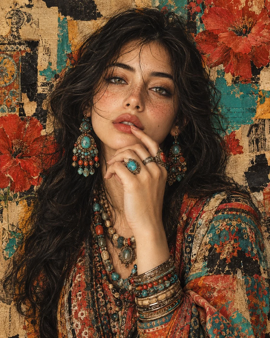 Dove la bellezza bohémien senza tempo incontra l'arte grezza e artigianale.
