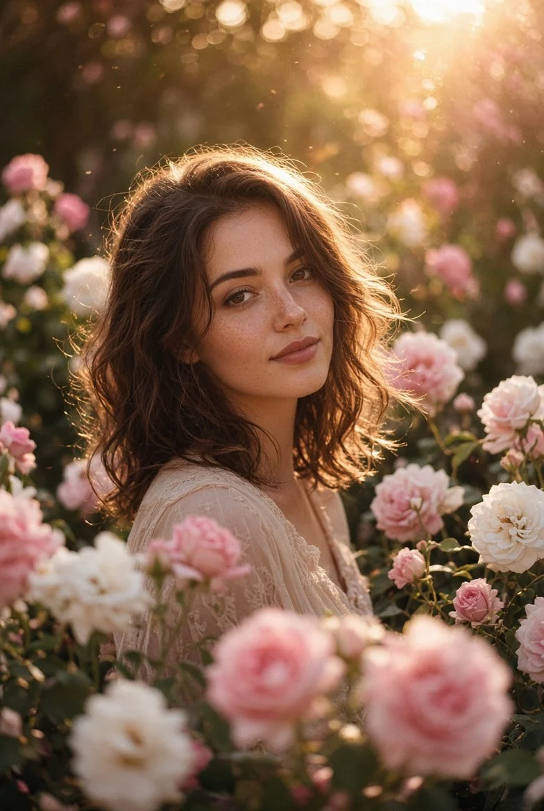 L'ora d'oro, le rose selvatiche e un pizzico di magia. 🌹